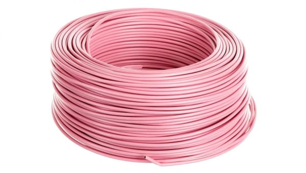 Installationskabel H07V-K 1,5 pink 29138 /100m/
