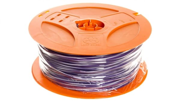 Installationskabel X05V-K 0,75 lilla/hvid 4512372S /250m/