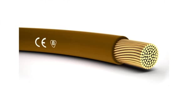 Installationskabel H05V-K (LgY) 0,75 brun /100m/