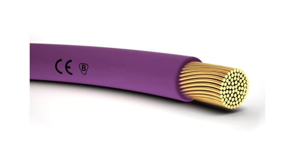 Installationskabel H05V-K (LgY) 0,75 lilla /100m/