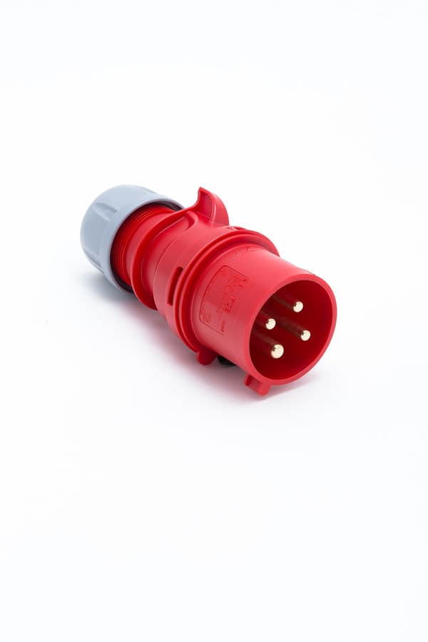 Shark 32A 400V 3P+Z IP44 kannettava pistoke