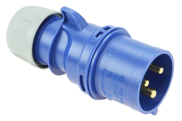 Shark 32A 230V 2P+Z IP44 bærbar stikkontakt