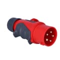 Miniatyrbillede 2 af 4: Bærbart stik 32A 5P 6h GRIP IP44