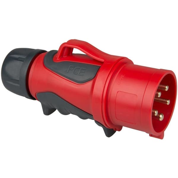 Bærbart stik 32A 5P 6h GRIP IP44