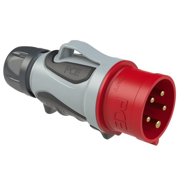 Bärbar kontakt 32A 5P 6h GRIP TT IP44