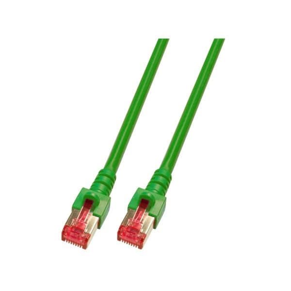 Patchkabel RJ45 S/FTP kat. 6 LSZH grön 5m