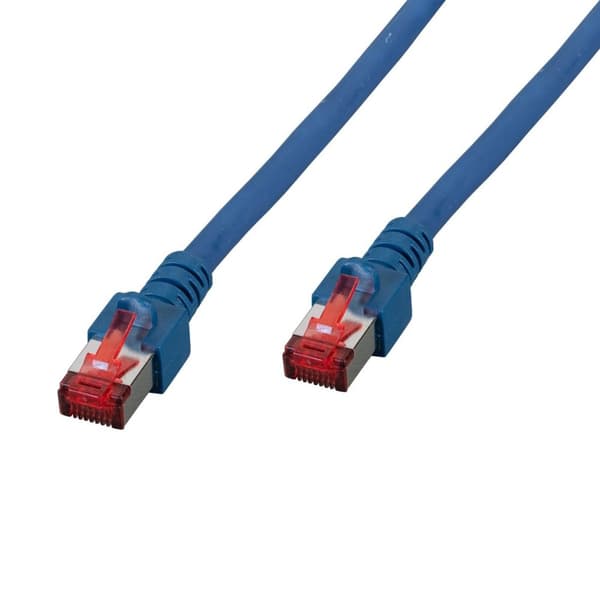 Patchkabel RJ45 S/FTP kat. 6 LSZH blå 5m