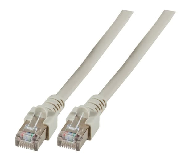 Patchkabel RJ45 SF/UTP kat. 5e PVC CCA grå 5m