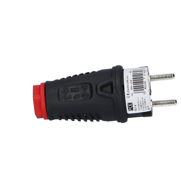 Gummikontakt 16A 3P 230V uni-schuko IP54 TAURUS2-serien