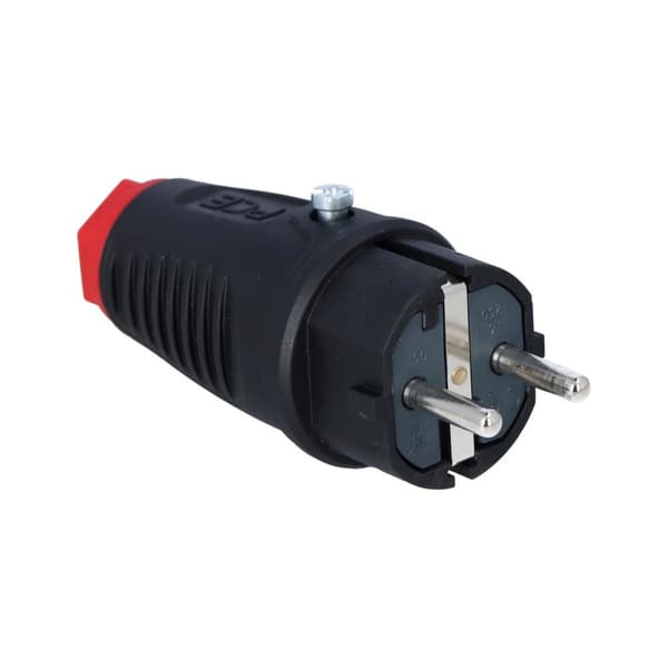 Hel gummiplugg 16A 3P 230V schuko IP54 TAURUS2-serien