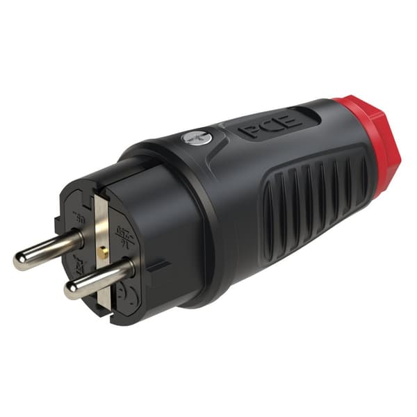 Hel gummiplugg 16A 3P 230V schuko IP54 TAURUS2-serien