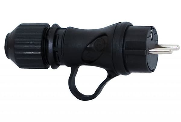 Gummistik med håndtag 16A 250V, ONLINE