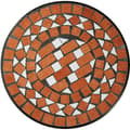 Miniatyrbillede 3 af 4: Altanbord Mosaik 30x30x61,5cm - terrakotta