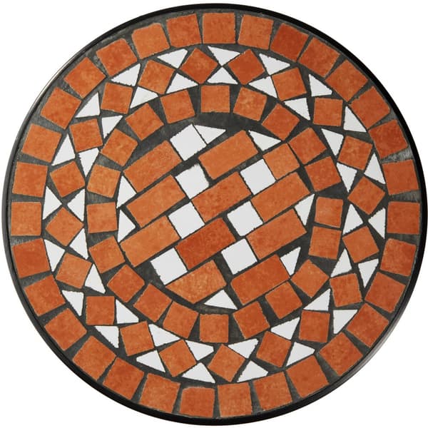 Altanbord Mosaik 30x30x61,5cm - terrakotta
