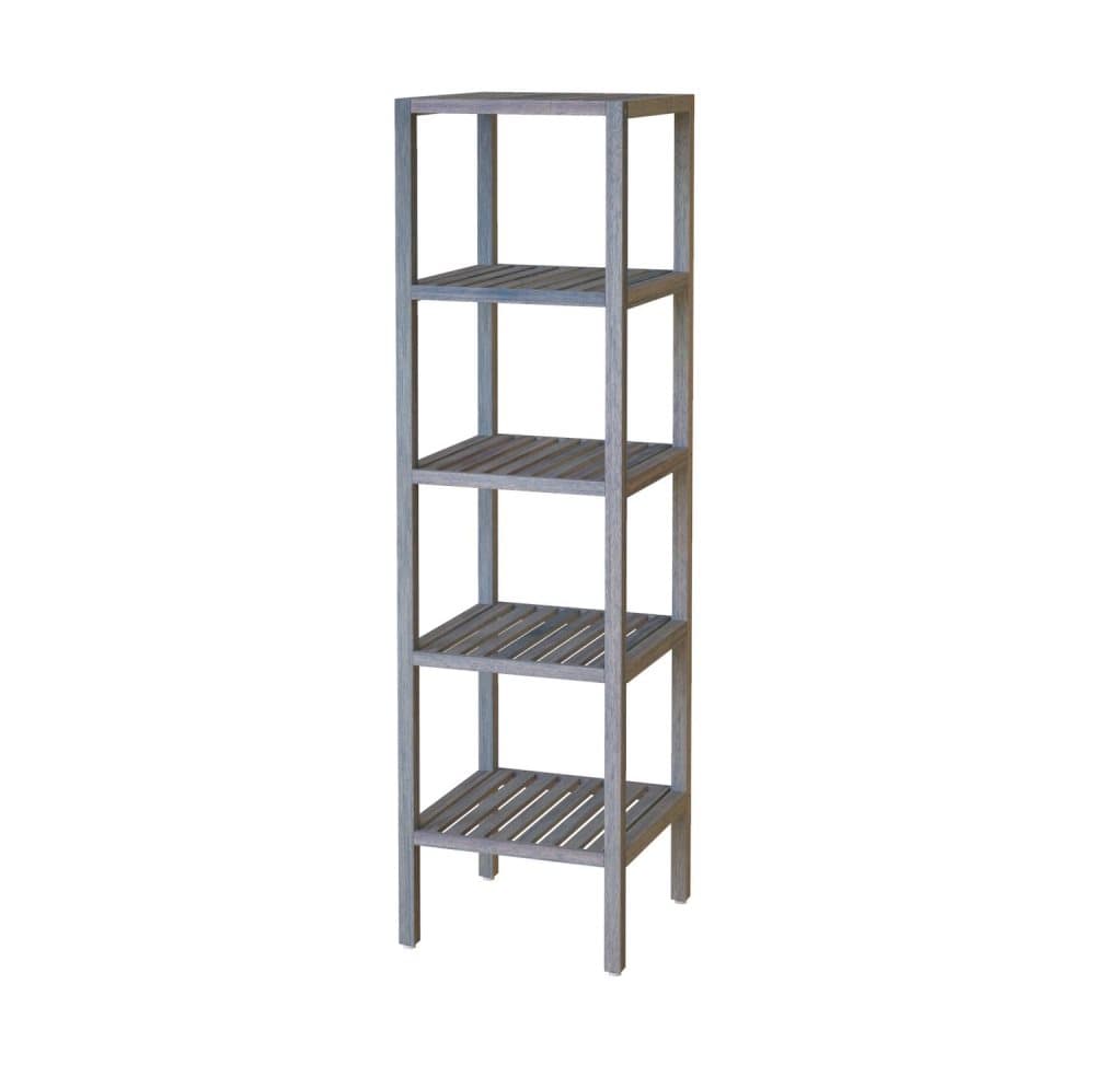 Holger 5-plans hylla I massiv Akacia - FRAKTFRITT