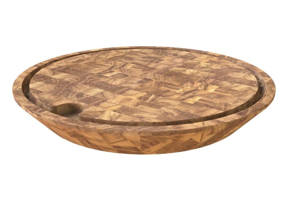 Skärbräda i massiv EK 605 x 78 mm - FRAKTFRITT