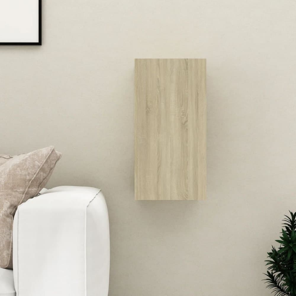 TV-skåp sonoma-ek 30,5x30x60 cm spånskiva