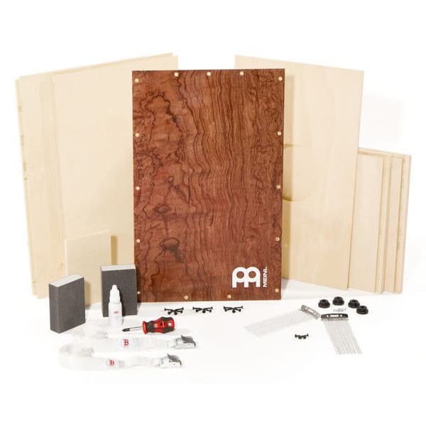 Cajon kit med bubinga finish