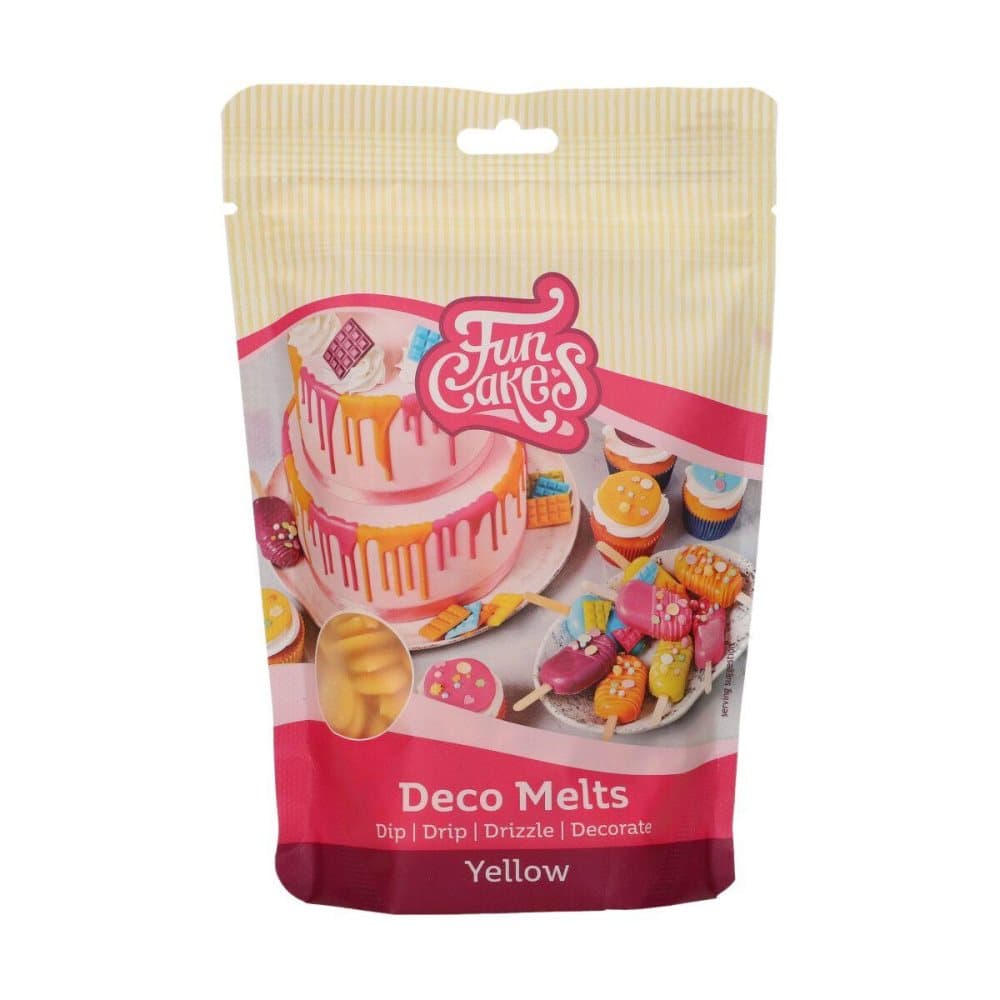 Yellow Deco Melts FunCakes 250g