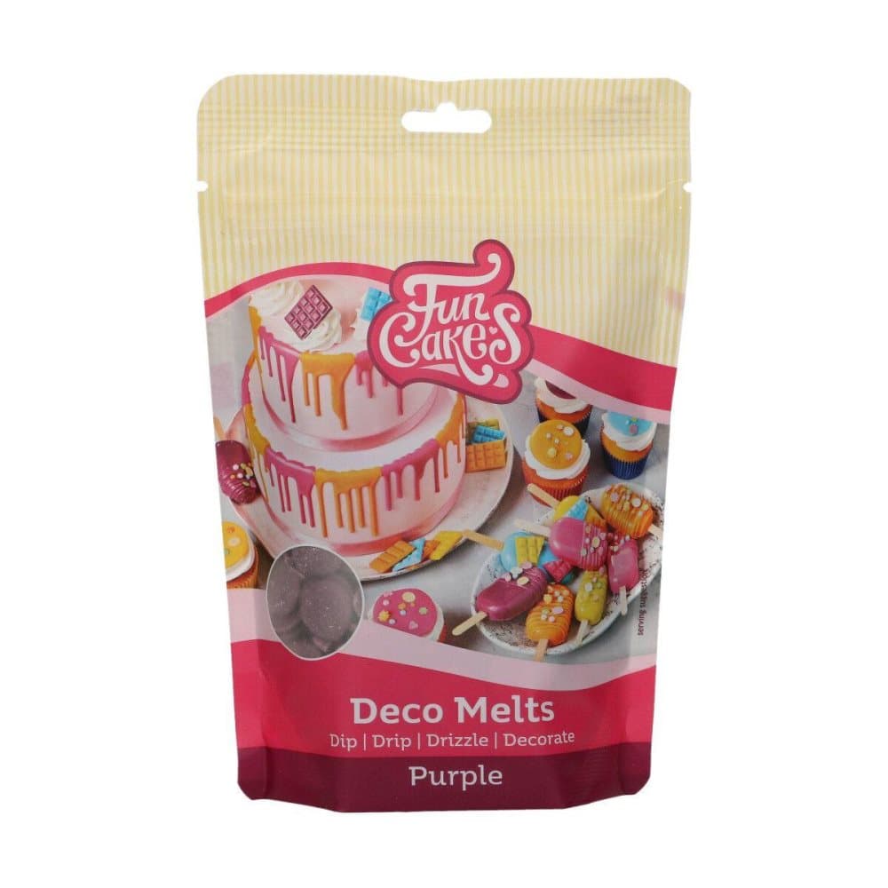 Purple Deco Melts FunCakes 250g