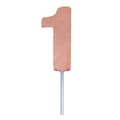 Miniatyrbillede 2 af 5: Bristol Novelty Diamond nummer kage Topper