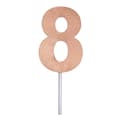 Miniatyrbillede 1 af 5: Bristol Novelty Diamond nummer kage Topper
