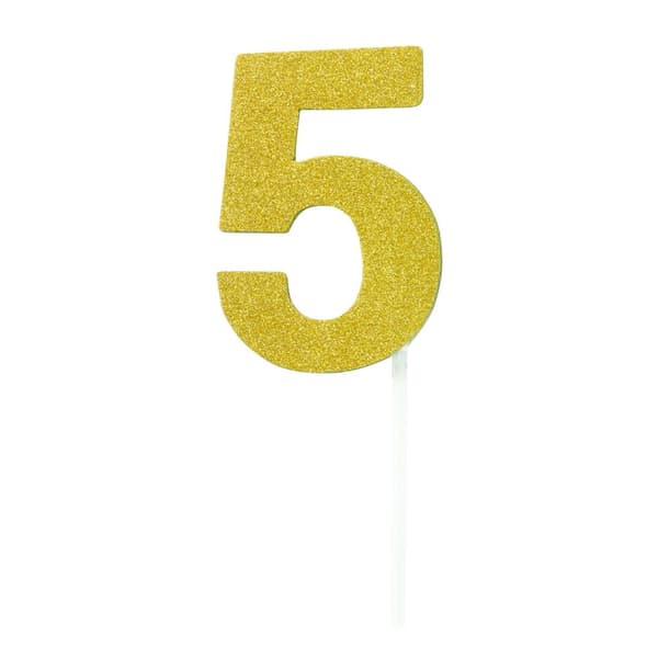 Bristol Novelty Diamond Number Cake Topper