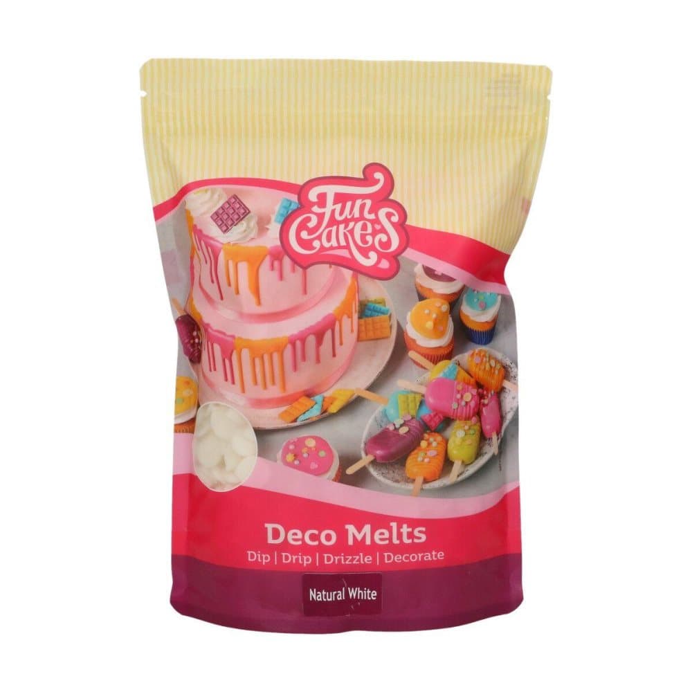 1kg Natural White Utan E171 Deco Melts FunCakes
