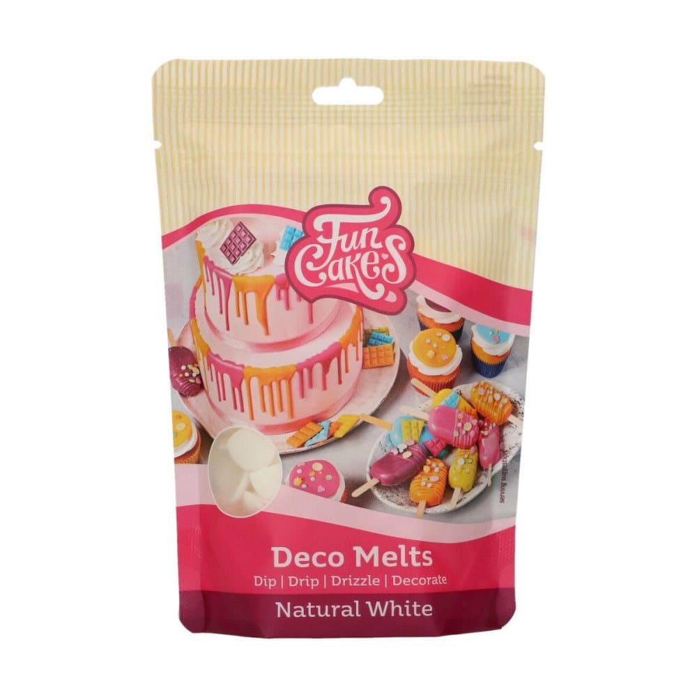 250g Natural White Utan E171 Deco Melts FunCakes