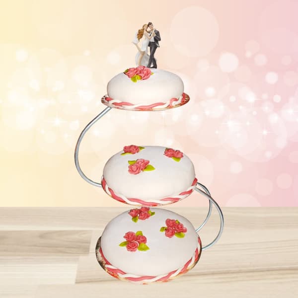 Brudpar Miniatyr - Dansande Par - 13 cm