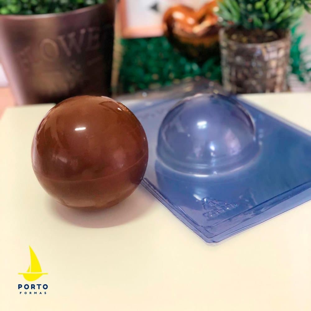Halvklot 10cm 3-Parts Mold Portoformas