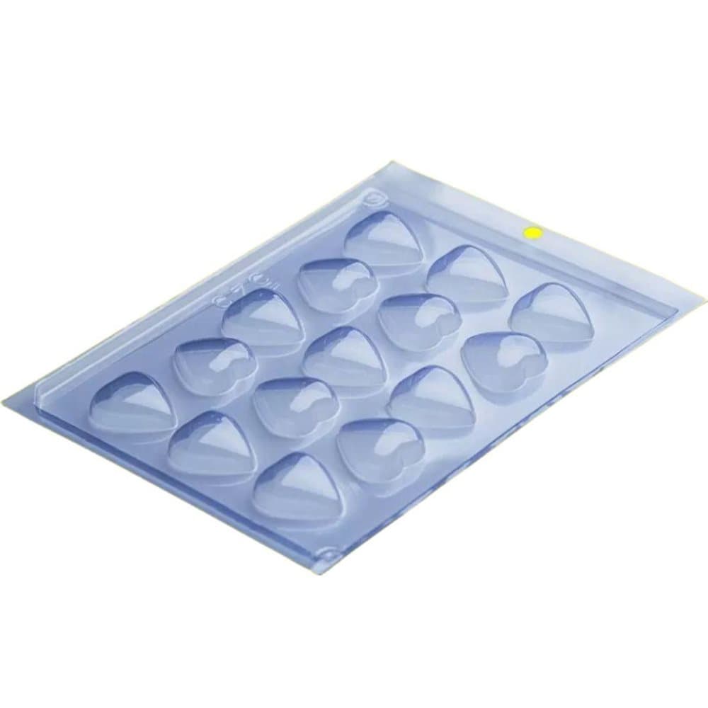 Mini Släta Hjärtan Enkel Plastform Portoformas 1st