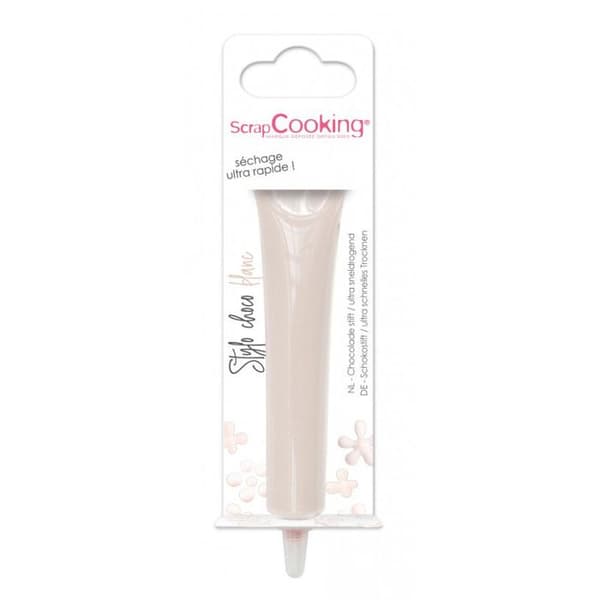 Stylo smak vit choklad 25g - Scrapcooking