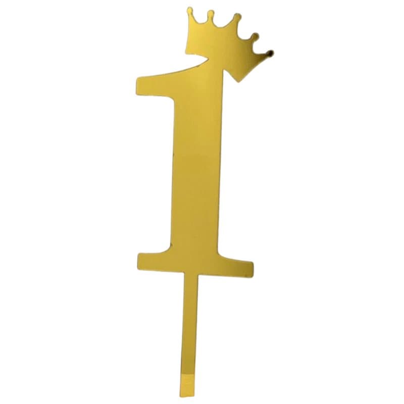 Nr.1 Cake Topper - 1st