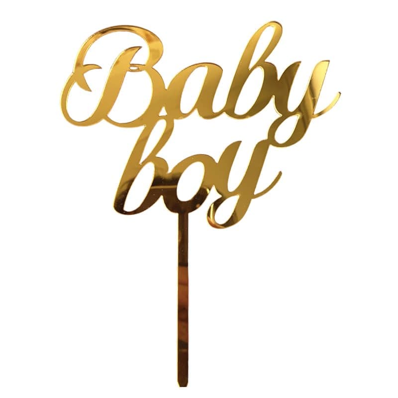Baby Boy Cake Topper - 1st