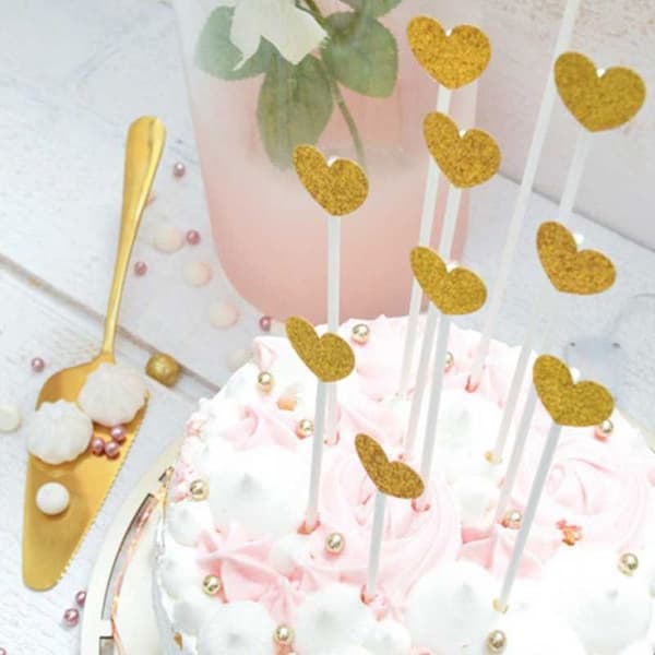 10 Hjärtkaka toppers