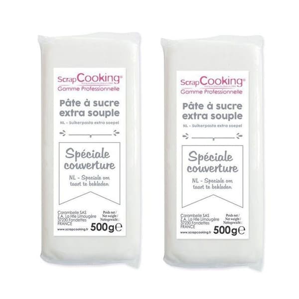 Vit coverture sockerpasta 1 kg