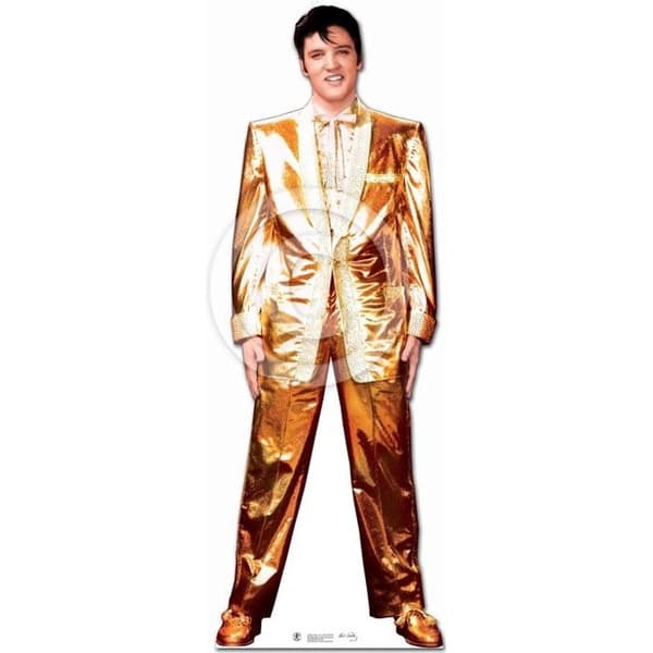 Jättefigur ''Elvis Presley'' guld