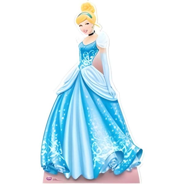 Jättefigur - Disney - Askungen - 1,82m - Dekoration - Barn