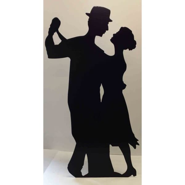 Figurin - Salsa Dance - Naturlig storlek - Svart - Inredning - Blandat