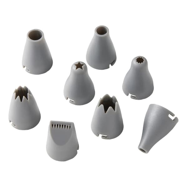 Spritsset Silikon 9 delar Cookie