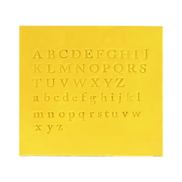 Stämpelset, Kakor &amp; Muffins Set Bokstäver, Fun Fonts - PME Cupcakes &amp; Cookies
