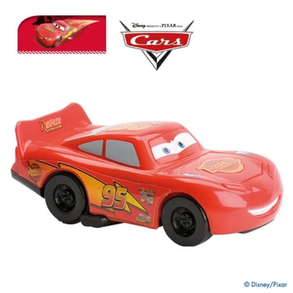 Figurine för tårta - Disney Pixar - Flash Mcqueen - Röd - Barn - Blandet