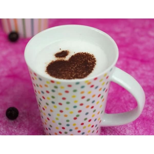 Cappuccino-mallar - Noname - 9 cm - Plast - Handtvätt - Ej mikrovågsugnssäker