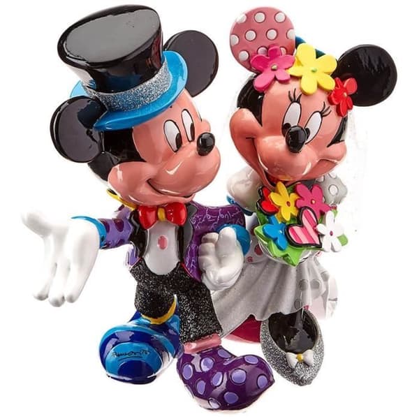 Disney Britto - Minnie och Musse Pigg bröllopsfigur