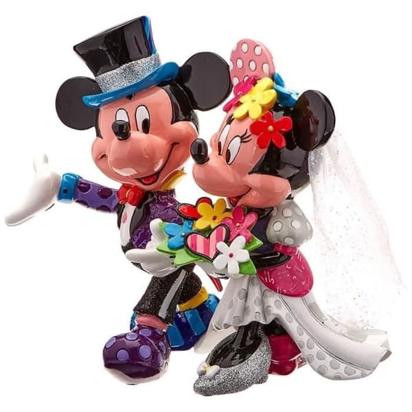 Disney Britto - Minnie och Musse Pigg bröllopsfigur