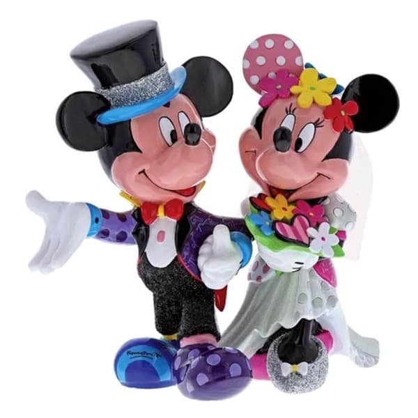 Disney Britto - Minnie och Musse Pigg bröllopsfigur