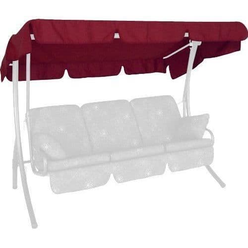 Angerer Toit Balancelle 210 x 145 cm Kvalitet Swingtex, bordeaux - 808/07