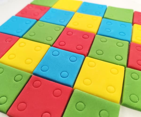 Tårtset Blocks - Kakel 20st