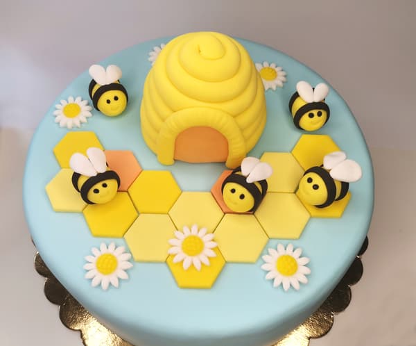 UL and Bees kakkusetti 5kpl + laatat + kukat /ULK6